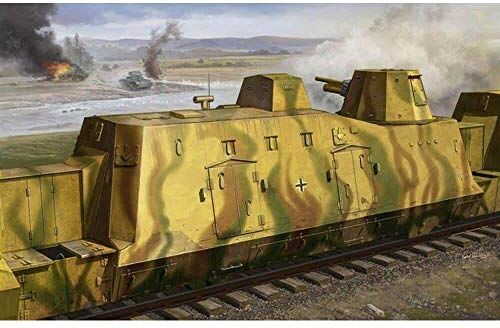 Trumpeter 1/35 WWII German Army Geschutzwagen Cannon Rail Car [Toy] (Japan Import)