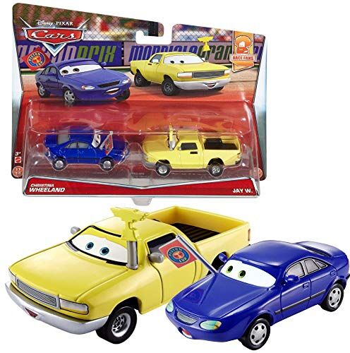 Mattel Selezione Doppio Pack   Disney Cars   Modelli Veicoli   Die Cast 1:55, Cars Doppelpacks:Christina Wheeland & Jay W.