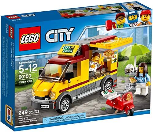 Lego - City Furgone delle Pizze, Multicolore,