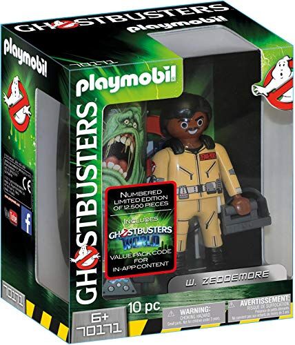 Playmobil Ghostbusters  Personaggio W. Zeddemore da Collezione, dai 6 Anni