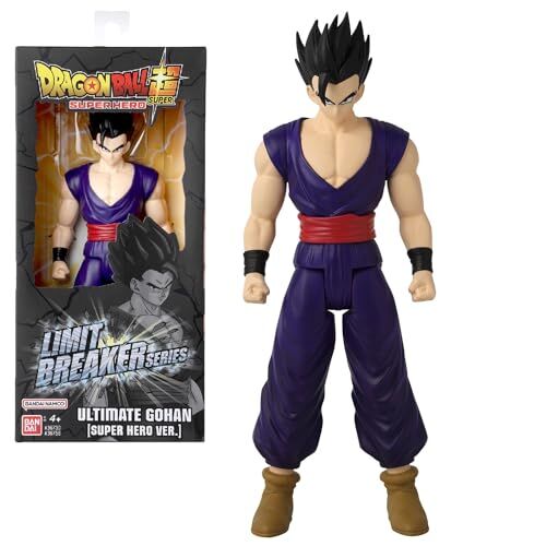 Bandai Dragon Ball Super, Action figure gigante Limit Breaker, Ultimate Gohan,