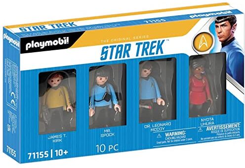 Playmobil Star Trek  Star Trek Set di Personaggi, 4 Personaggi da Collezione per Fan di Star Trek e Bambini da 10 Anni in su