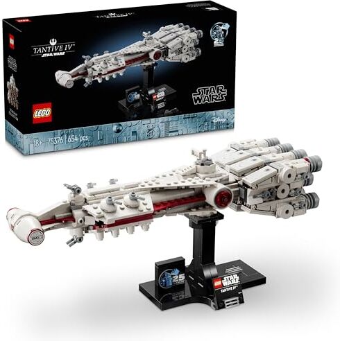 Lego Star Wars Tantive IV, Modellino da Costruire per Adulti, Kit Astronave da Collezione, Veicolo per l'Arredamento Casa dal Film Una Nuova Speranza, Idee Regalo per Lui, Lei, Marito o Moglie