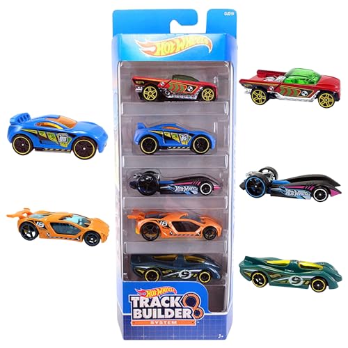 Mattel - Caldo Hot Wheels Auto 5 Modelli, Colore Senza Preferenze, 5 Pack, 0