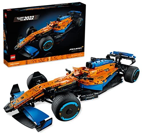 Lego Technic Monoposto McLaren Formula 1, Replica dell'Auto Supercar per Adulti da 1.434 Pezzi, Idea Regalo per Lui, Lei, Uomo e Donna, Modellino da Costruire di Macchina da Corsa da Collezione