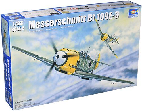 Trumpeter 1/32 Messerschmitt Bf109E3 German Fighter Model Kit [Toy] (Japan Import)