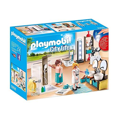 Playmobil City Life , Bagno accessoriato, dai 4 Anni