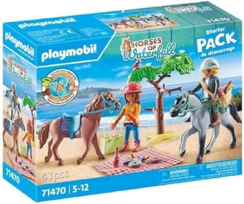 Playmobil Amelia e Ben con Cavalli
