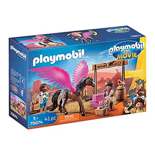 Playmobil : THE MOVIE  Marla e Del con cavallo alato, Dai 5 anni