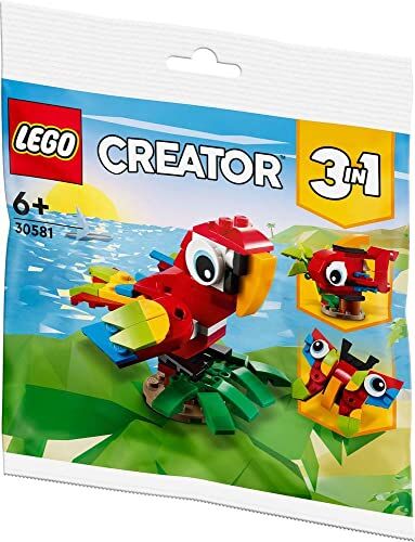 Lego CREATOR LORO TROPICAL, 6+ anni