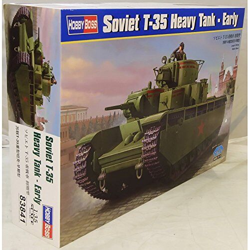 Hobbyboss 1:35 -Modellino Carro Armato Soviet T-35 Heavy Tank Early