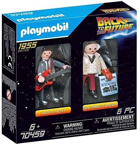 Playmobil Back to The Future , Marty McFly con Il Dr. Emmett Doc Brown, dai 6 Anni