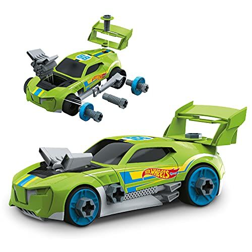 Mondo - Hot Wheels Ready to Go Race Car Builder, Colore Livrea,