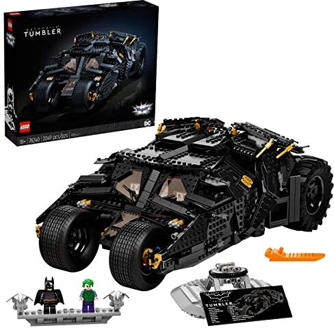 Lego DC Batman Batmobile Tumbler, Modellino di Auto da Costruire, Kit Modellismo Adulti, Iconica Macchina della Trilogia del Cavaliere Oscuro, Idea Regalo per Uomo o Donna da Collezione