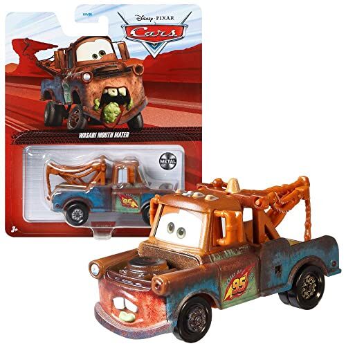 Mattel Selezione Veicoli Racing Style   Disney Cars   Cast 1:55 Veicoli Auto, DXV29N Cars 3 Single:Hook / Mater Wasabi Mouth