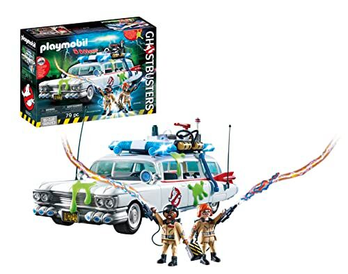 Playmobil Ghostbusters , Ecto-1 con luci e Suoni, dai 6 Anni