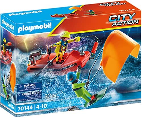 Playmobil City Action , Tender di Salvataggio della Guardia Costiera, dai 4 Anni