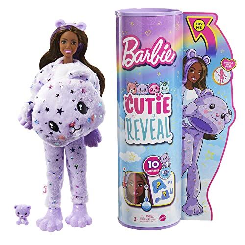 Barbie Unisex Bambini e Ragazzi Bambole, Orsacchiotto, One Size