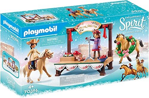 Playmobil DreamWorks Spirit , Il Concerto di Natale di Spirit, dai 4 Anni