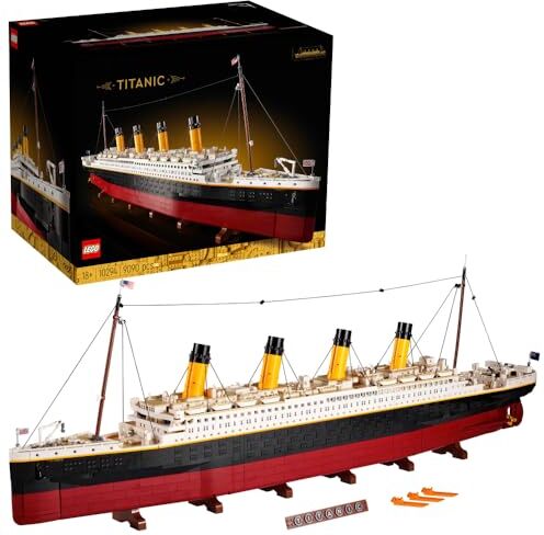 Lego Creator Expert  Modellino Titanic, dai 16 ai 99 anni