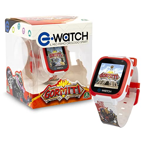 Giochi Preziosi E-Watch Gormiti, playwatch per bambini, orologio con tante funzioni per portare sempre con te i tuoi eroi, per bambini a partire dai 4 anni, ,