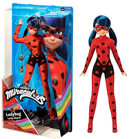 Bandai Poupée Miraculous 26 cm  Ladybug Lucky Charm