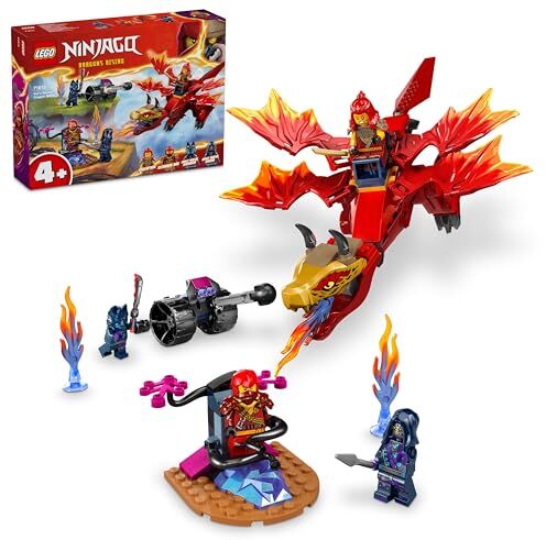 Lego Ninjago  Duello di drago sorgente, 285 pezzi, dai 4 anni, 10 x 29 x 18 cm