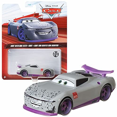 Mattel Selezione Veicoli Racing Style   Disney Cars   Cast 1:55 Veicoli Auto, DXV29N Cars 3 Single:Kurt Bug Teeth