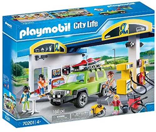 Playmobil City Life  Stazione di servizio, Dai 4 anni