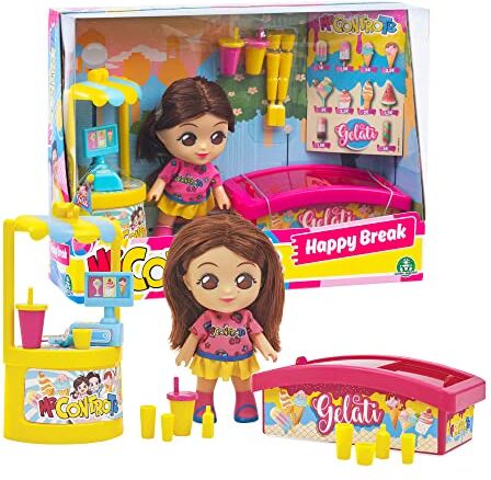 Giochi Preziosi Me Contro Te Playset Carretto dei gelati Con Sofi E Accessori per La Tua Gelateria, Per Bambini A Partire Da 3 Anni