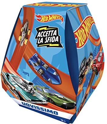 Barbie Hot Wheels Uovissimo, con 1 Set Rettilinei HotWheels, 1 veicolo singolo in scala 1:64 e 3 accessori per sfrecciare in pista e sfidare i tuoi amici, giocattolo per bambini, 3+ anni,