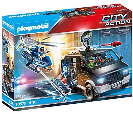 Playmobil City Action 70575 Furgone della banda di ladri, Dai 4 ai 10 anni