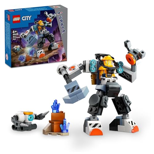 Lego City Mech di Costruzione Spaziale, Giochi per Bambini e Bambine da 6 Anni in su, Tuta Snodabile e Meccanizzata da Costruire con Minifigure del Pilota e Figura di Robot Giocattolo