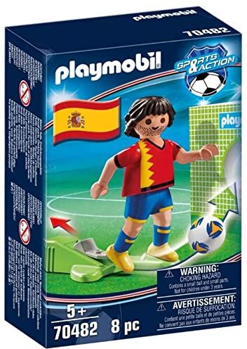 Playmobil Sports & Action  Calciatore Spagna, dai 5 Anni