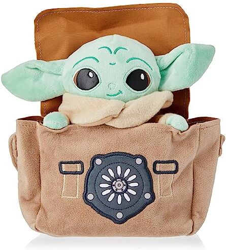 Simba Peluche Disney Mandalorian The Child in bag, cm 25, 6315875807, 0 mesi, Multicolore