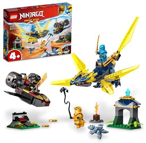 Lego ® NINJAGO®  Duello tra NYA e drago di Arin