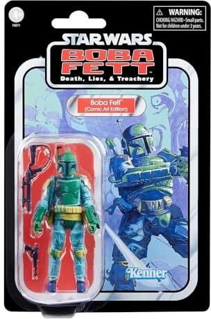 Hasbro Star Wars: Boba Fett Death, Lies & Treachery Vintage Collection figurine Boba Fett (Comic Art Edition) 10 cm