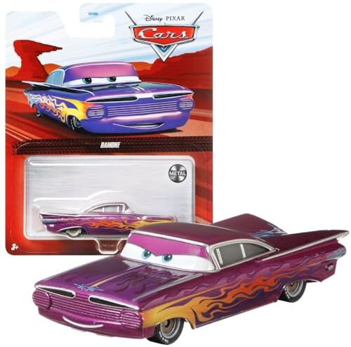 Mattel Selezione Veicoli Racing Style, Disney Cars, Cast 1:55 Veicoli Auto, DXV29N Cars 3 Single:Ramone ()