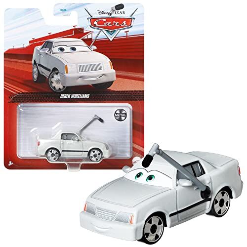 Mattel Selezione Veicoli Racing Style   Disney Cars   Cast 1:55 Veicoli Auto, DXV29N Cars 3 Single:Derek Wheeliams