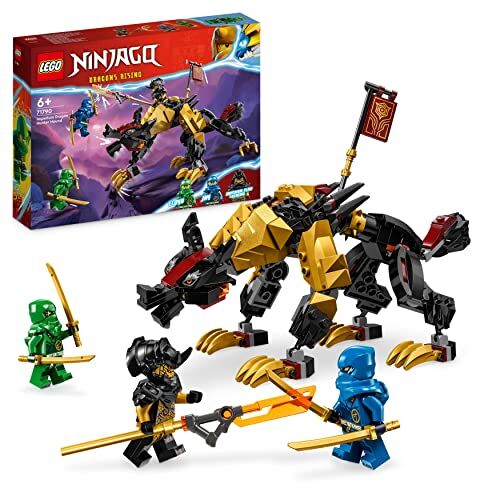 Lego NINJAGO Cavaliere del Drago Cacciatore Imperium, Mostro Giocattolo da Costruire con 3 Minifigure, Giochi per Bambini e Bambine dai 6 Anni in su, Idea Regalo