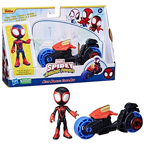 Hasbro Spidey And His Amazing Friends Miles Motorcycle