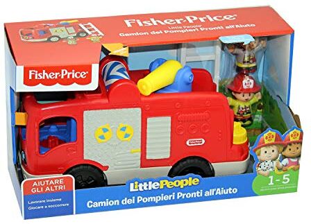 Fisher Price camion dei pompieri interattivo Little People