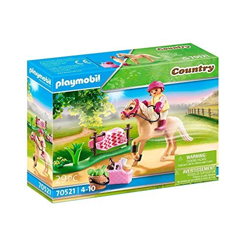 Playmobil Coutry , Pony German Riding Giocattolo per Bambini dai 4 Anni
