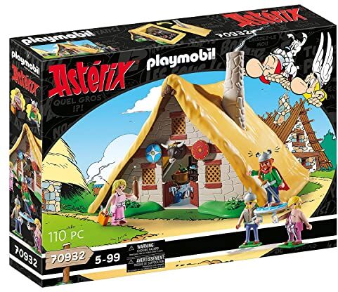 Playmobil Asterix  Capanna di Abraracourcix, Giocattoli per bambini dai 5 anni