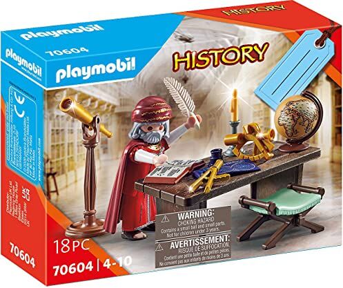 Playmobil History , Gift Set Astronomo, dai 4 Anni