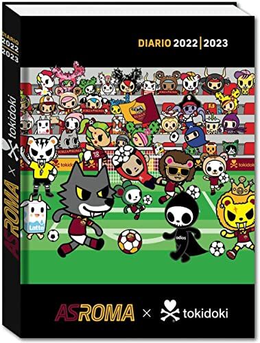 SEVEN DIARIO STD 12M # ROMA ROMA X TOKIDOKI