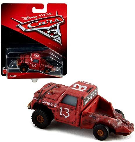 Disney Cars 3 Cast 1:55 Selezione Veicoli Modelli, Cars 2017:Jimbo