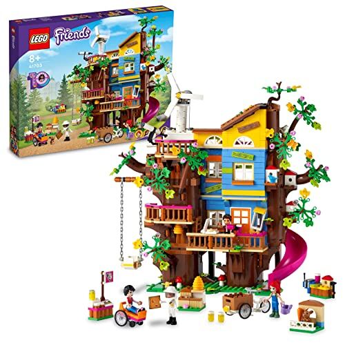 Lego Friends Casa sull'Albero dell'Amicizia con Mini Bamboline di Mia e River, Giochi per Bambina e Bambino da 8 Anni in su, Idee Regalo di Compleanno per Bambine e Bambini