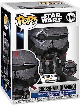 Funko Pop! Star Wars: Across The Galaxy Crosshair (Kamino)- Esclusiva Amazon Figura in Vinile da Collezione Idea Regalo Merchandising Ufficiale Giocattoli per Bambini e Adulti