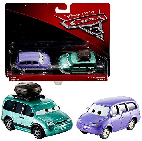 Mattel Selezione Doppio Pack   Disney Cars   Modelli Veicoli   Die Cast 1:55, Cars Doppelpacks:Minny & Van